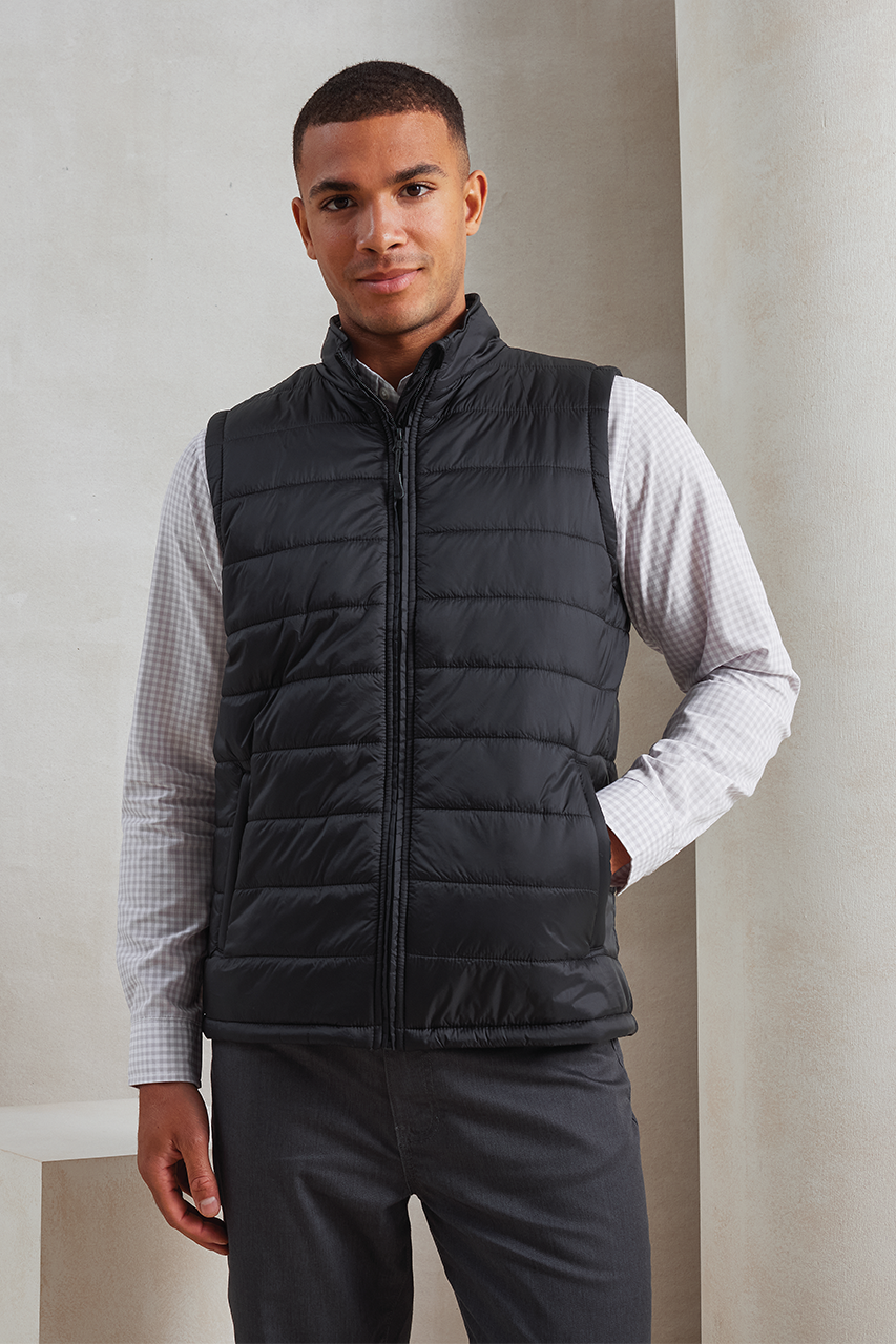 pr811 MEN'S 'RECYCLIGHT' PADDED GILET