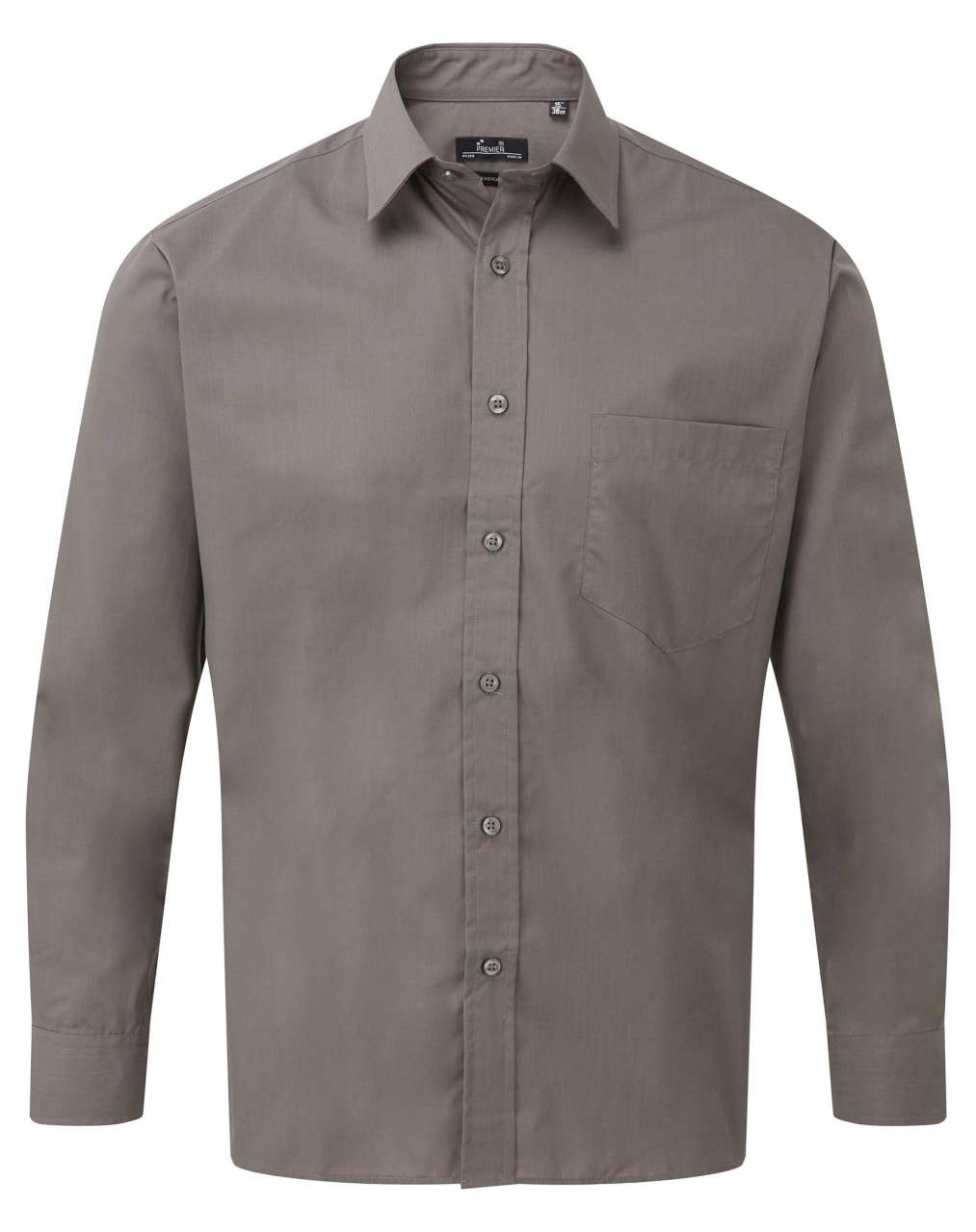 MEN'S LONG SLEEVE POPLIN SHIRT
