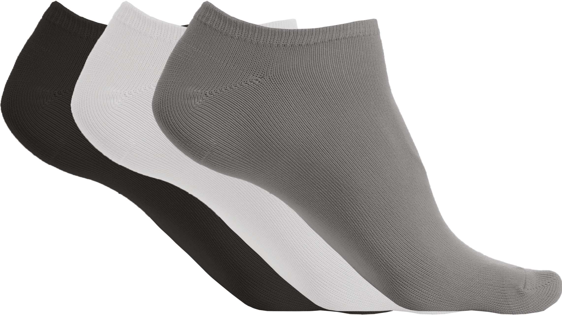 pa033 MICROFIBRE TRAINER SOCKS - PACK OF 3 PAIRS