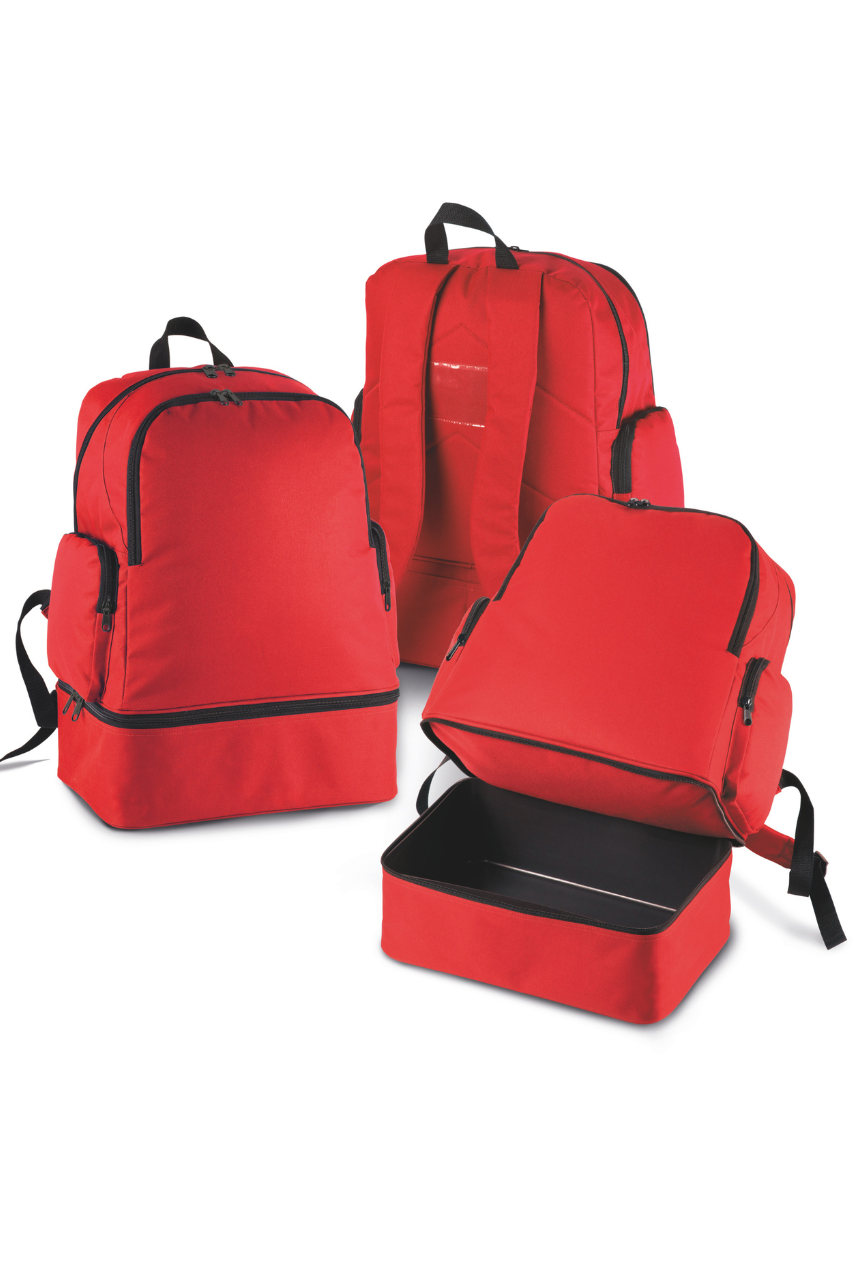 pa517 TEAM SPORTS BACKPACK WITH RIGID BOTTOM