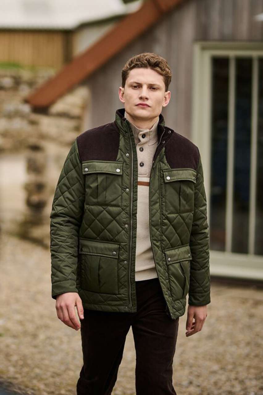 retra534 PADBURY QUILTED JACKET