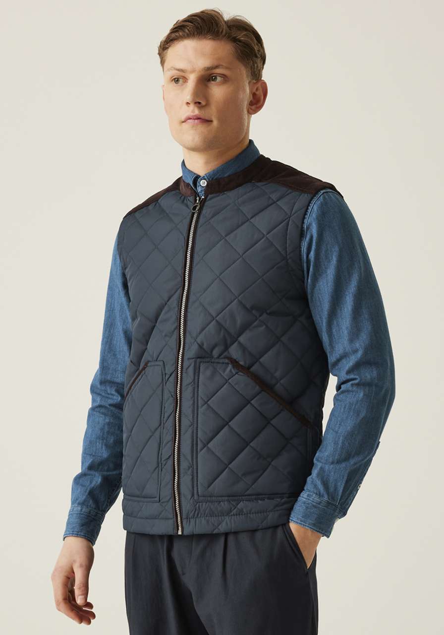 retra876 MORETON QUILTED GILET