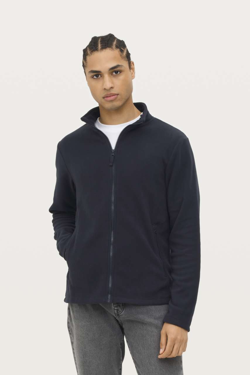 so02093 SOL'S NORMAN MEN - PLAIN FLEECE JACKET