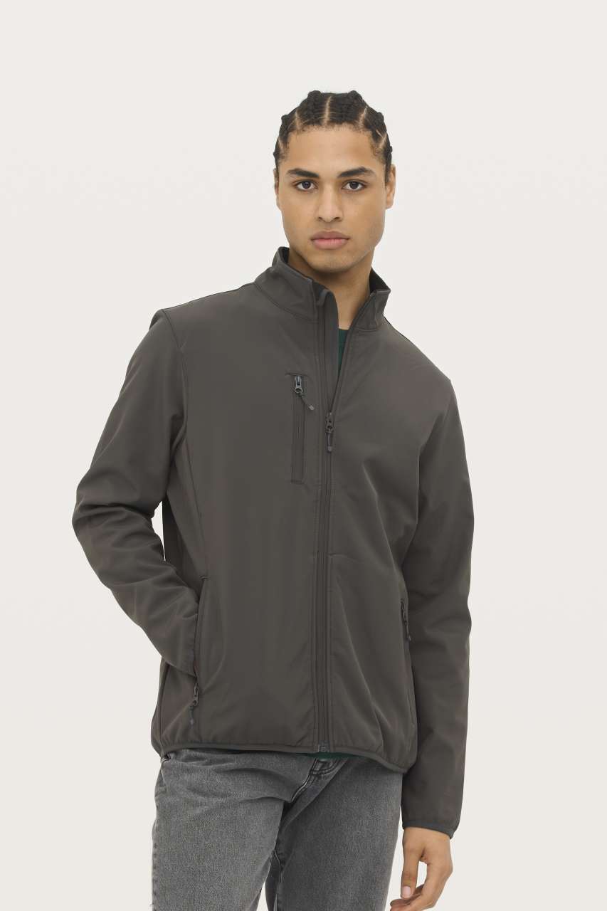 so03827 SOL'S FALCON MEN - SOFTSHELL ZIP JACKET