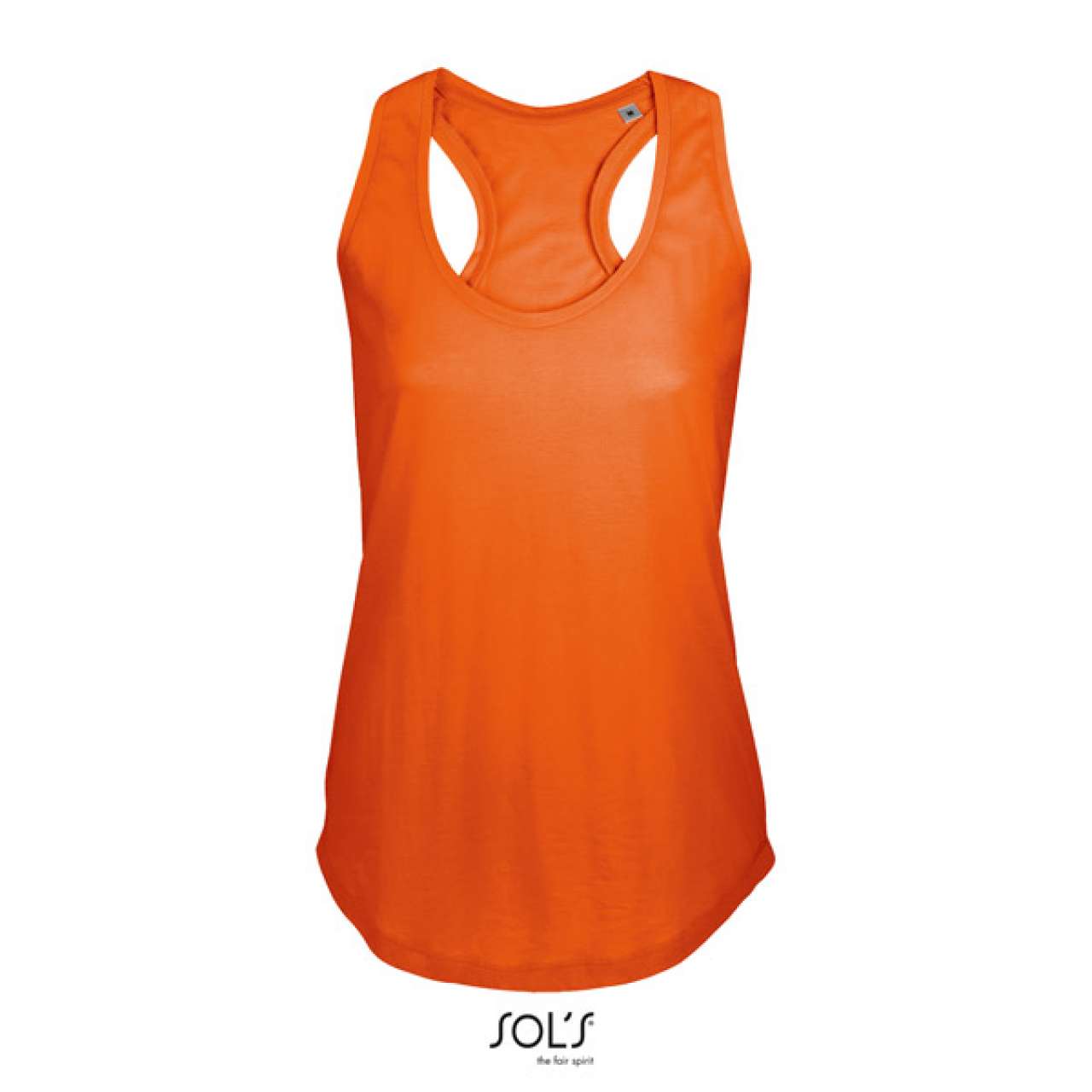 SOL'S MOKA - NŐI RACERBACK TRIKÓ