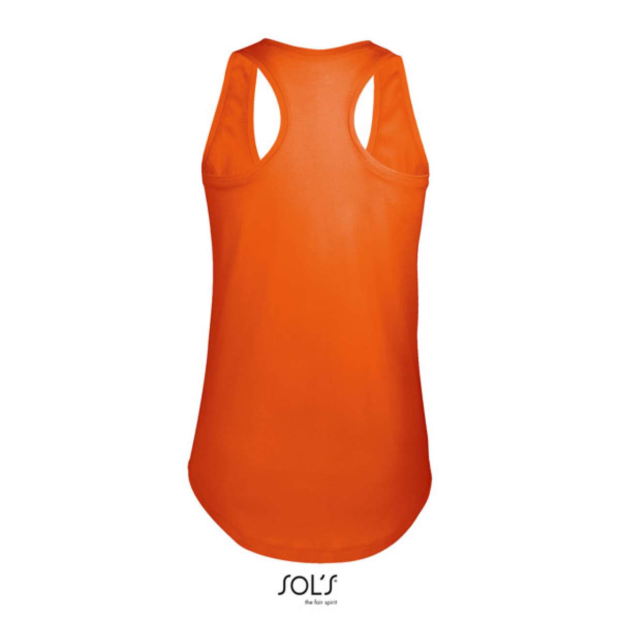 SOL'S MOKA - NŐI RACERBACK TRIKÓ