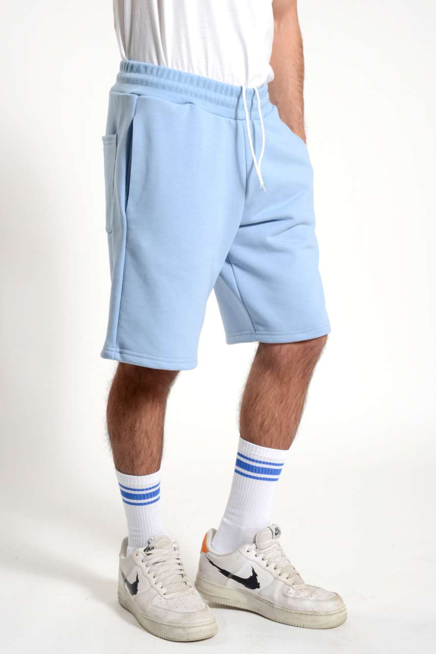 ve834t 365 - DIAGONAL FRENCH TERRY BERMUDA SWEATSHORT